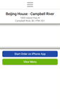 Mobile Screenshot of beijinghousecampbellriver.com